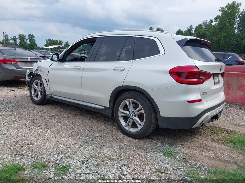 2020 BMW X3 VIN 5UXTY5C00L9D68209 IAAI salvage auction — LEFT FRONT, Salvage Title, sold $8,200 on 2026-08-02 (photo 3)