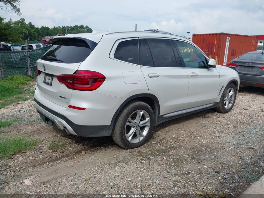 2020 BMW X3 VIN 5UXTY5C00L9D68209 IAAI salvage auction — LEFT FRONT, Salvage Title, sold $8,200 on 2026-08-02 (photo 4)