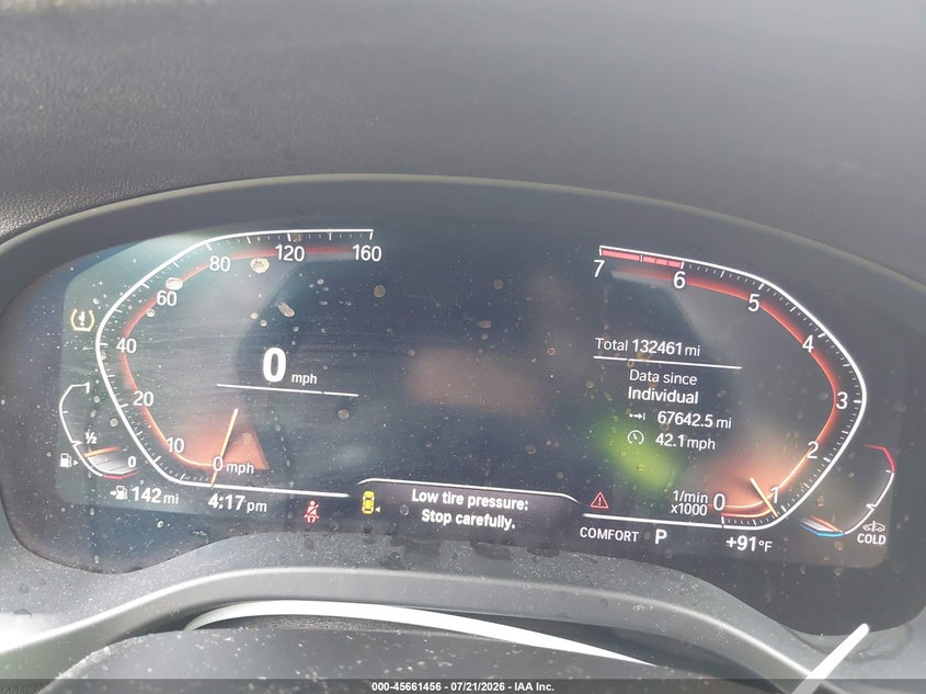 2020 BMW X3 VIN 5UXTY5C00L9D68209 IAAI salvage auction — LEFT FRONT, Salvage Title, sold $8,200 on 2026-08-02 (photo 7)