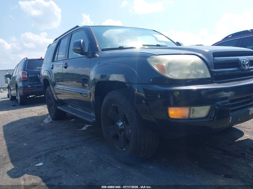 2004 Toyota 4runner VIN JTEZU14R548015431 IAAI salvage auction — NORMAL WEAR, Clear (North Carolina), sold $2,000 on 2026-07-30 (photo 1)