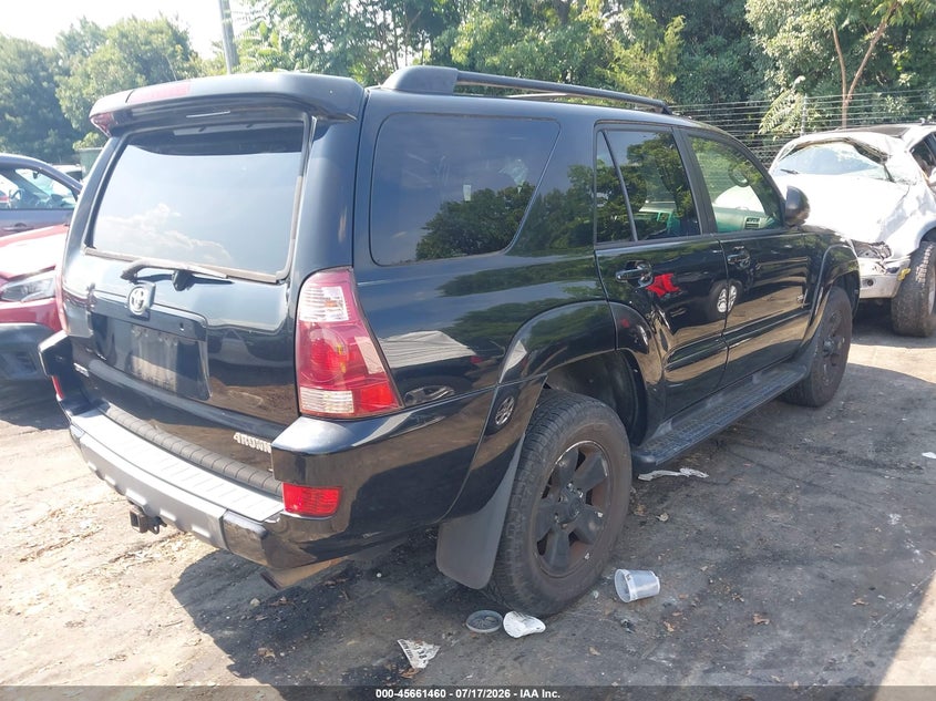 2004 Toyota 4runner VIN JTEZU14R548015431 IAAI salvage auction — NORMAL WEAR, Clear (North Carolina), sold $2,000 on 2026-07-30 (photo 4)