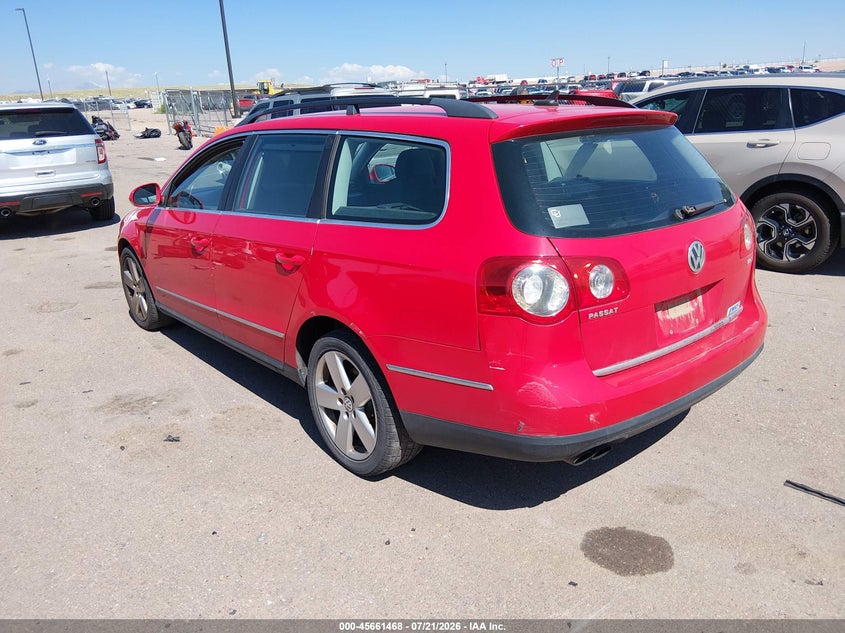 2008 Volkswagen Passat VIN WVWLK93CX8E041266 IAAI salvage auction — NORMAL WEAR, Clear (Colorado), sold $300 on 2026-08-05 (photo 3)