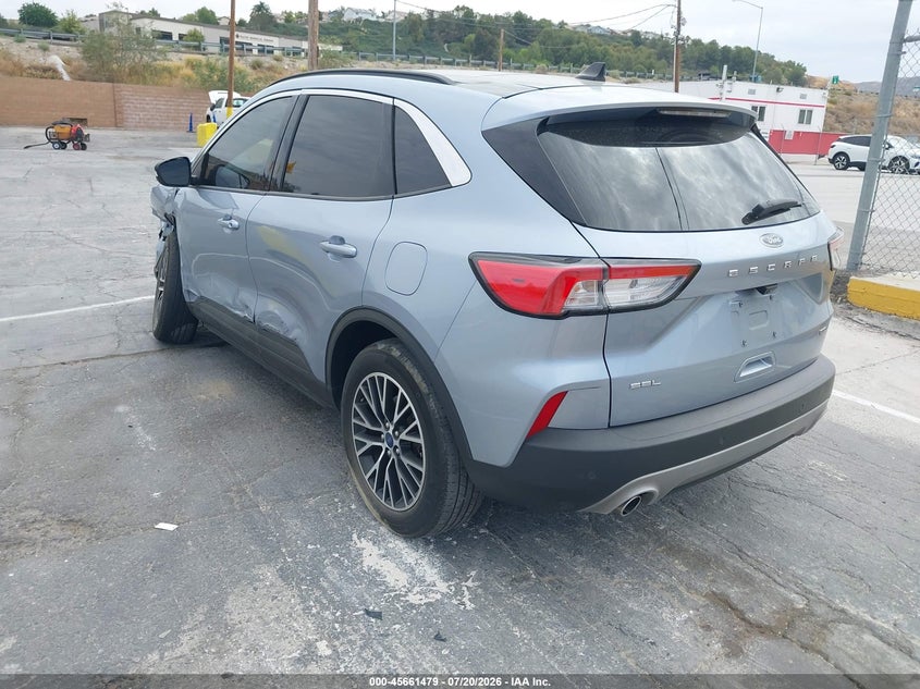 2022 Ford Escape VIN 1FMCU0KZ5NUA24657 IAAI salvage auction — LEFT FRONT, Salvage Title, sold $6,400 on 2026-08-06 (photo 3)