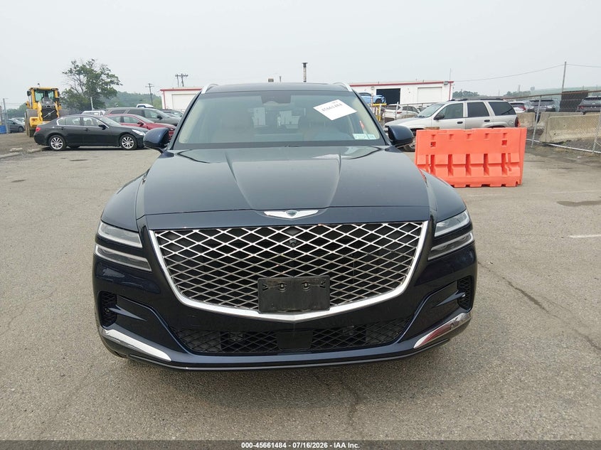 2023 Genesis Gv80 VIN KMUHCESC3PU123659 IAAI salvage auction — LEFT FRONT, Clear (New York), sold $19,500 on 2026-07-29 (photo 6)