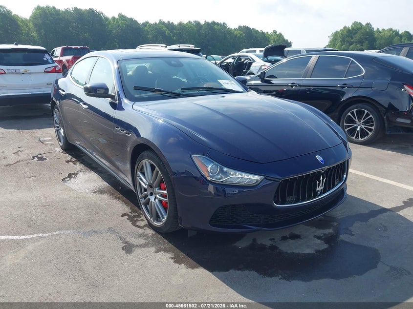 2017 Maserati Ghibli VIN ZAM57RSA1H1252529 — IAAI salvage auction photo