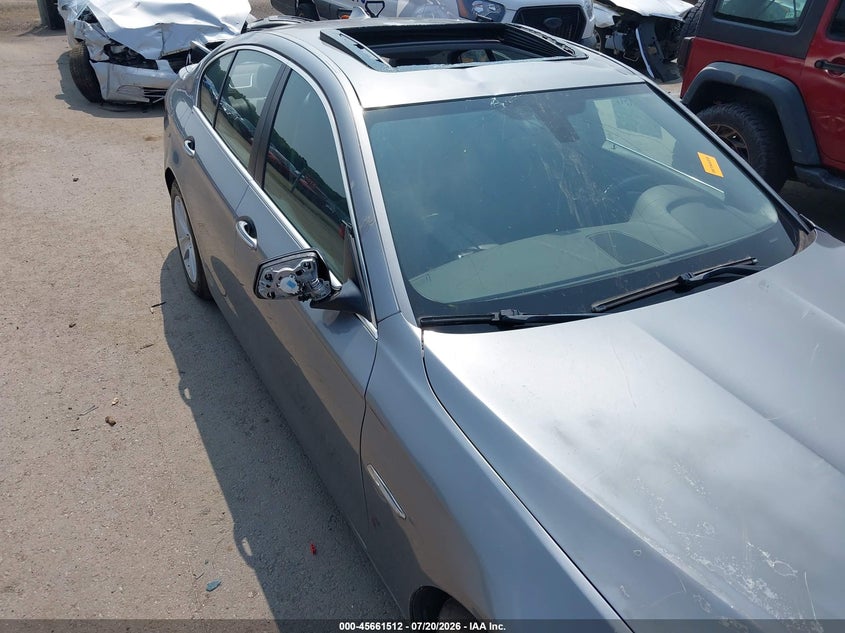 2013 BMW 5er VIN WBAXH5C52DD112032 IAAI salvage auction — ROOF, Salvage (Ohio), sold $800 on 2026-08-04 (photo 6)