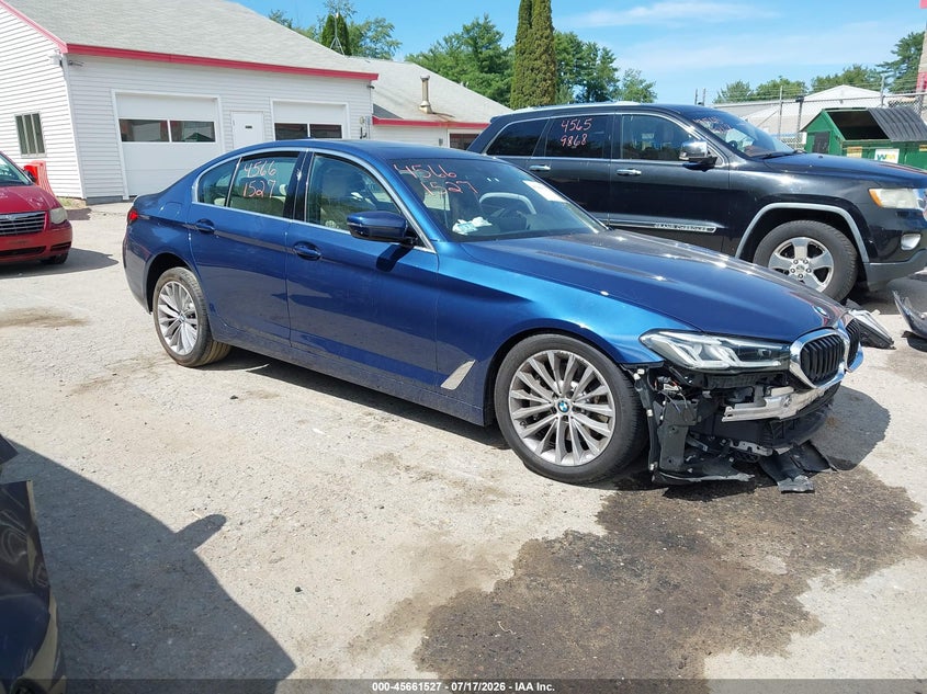 2021 BMW 5er VIN WBA13BJ07MCF60740 — IAAI salvage auction photo