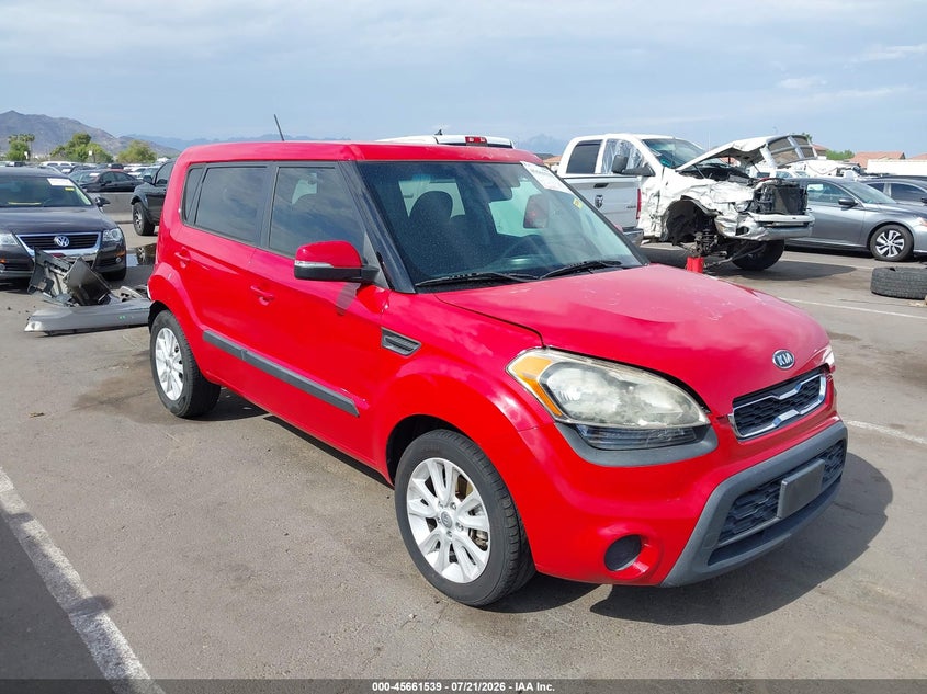 2012 Kia Soul VIN KNDJT2A63C7408871 IAAI salvage auction — REAR END, Salvage (Arizona), sold $975 on 2026-07-27 (photo 1)