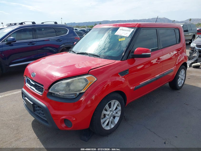 2012 Kia Soul VIN KNDJT2A63C7408871 IAAI salvage auction — REAR END, Salvage (Arizona), sold $975 on 2026-07-27 (photo 2)