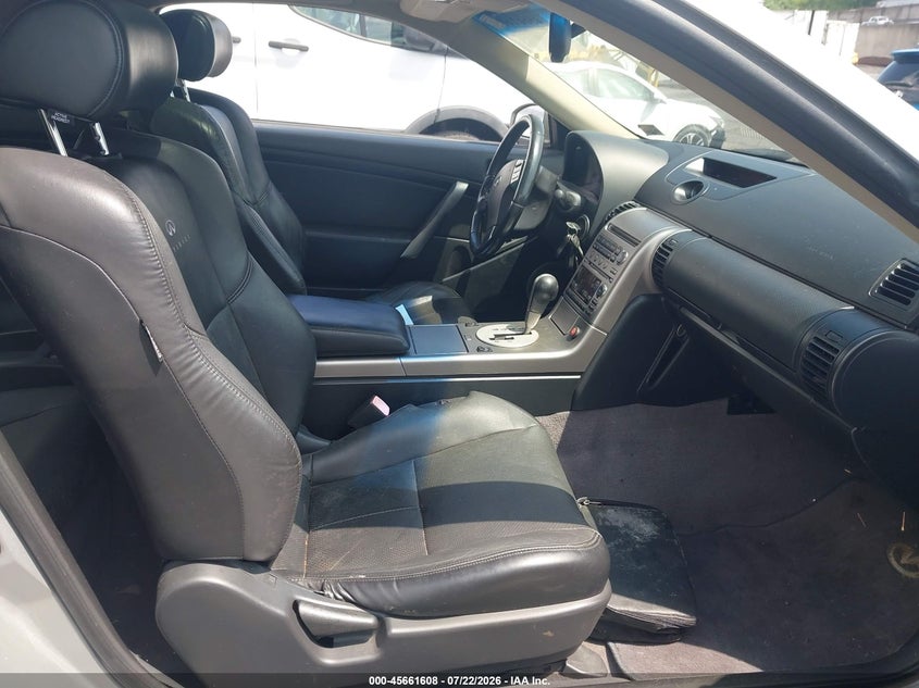 2004 Infiniti G35 VIN JNKCV54EX4M806460 IAAI salvage auction — NORMAL WEAR, Clear (Pennsylvania), sold $225 on 2026-07-28 (photo 5)