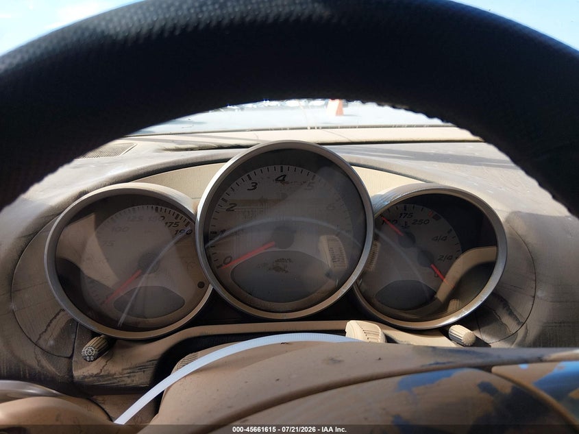 2008 Porsche Boxster VIN WP0CB29818U731147 IAAI salvage auction — UNKNOWN, Salvage (California), sold $5,175 on 2026-08-17 (photo 7)