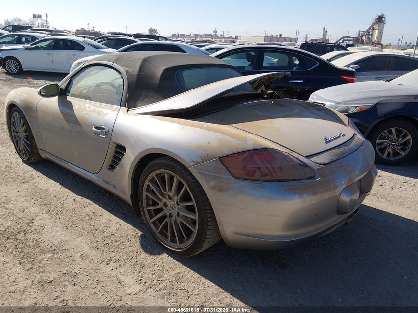 2008 Porsche Boxster VIN WP0CB29818U731147 IAAI salvage auction — UNKNOWN, Salvage (California), sold $5,175 on 2026-08-17 (photo 3)