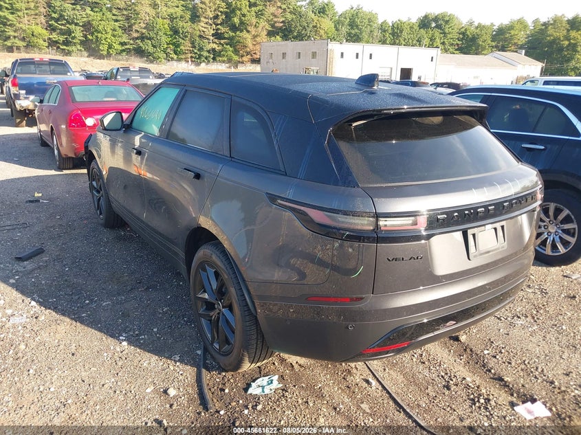 2025 Land rover Range rover velar VIN SALYJ2EX4SA802140 IAAI salvage auction — FRONT END, Wait Title, sold $22,425 on 2026-09-11 (photo 3)