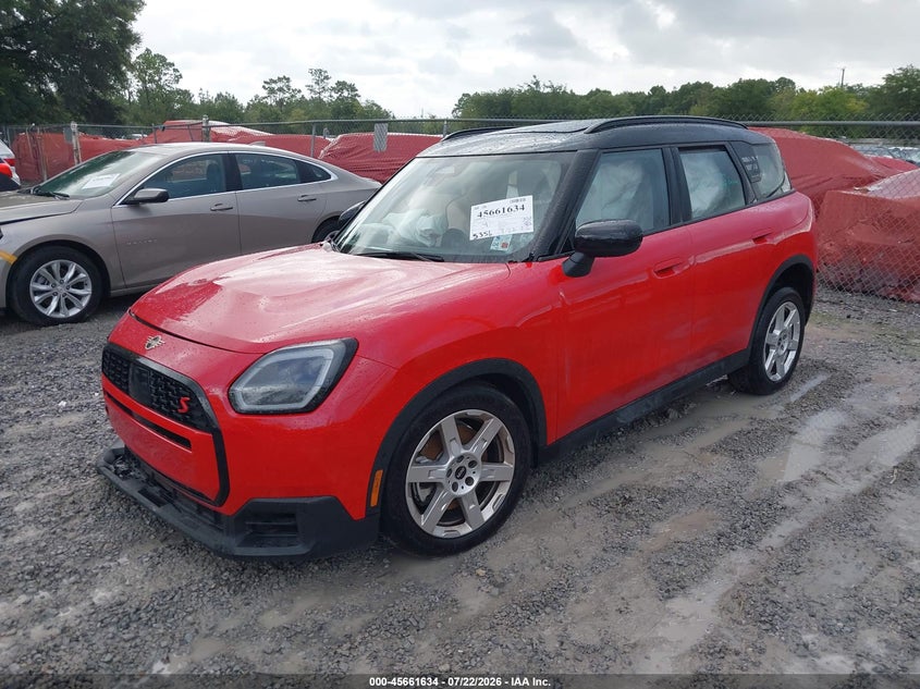 2026 Mini Countryman VIN WMZ23GA06T7V31027 IAAI salvage auction — SIDE, Rebuildable (Florida), sold $9,000 on 2026-07-26 (photo 2)