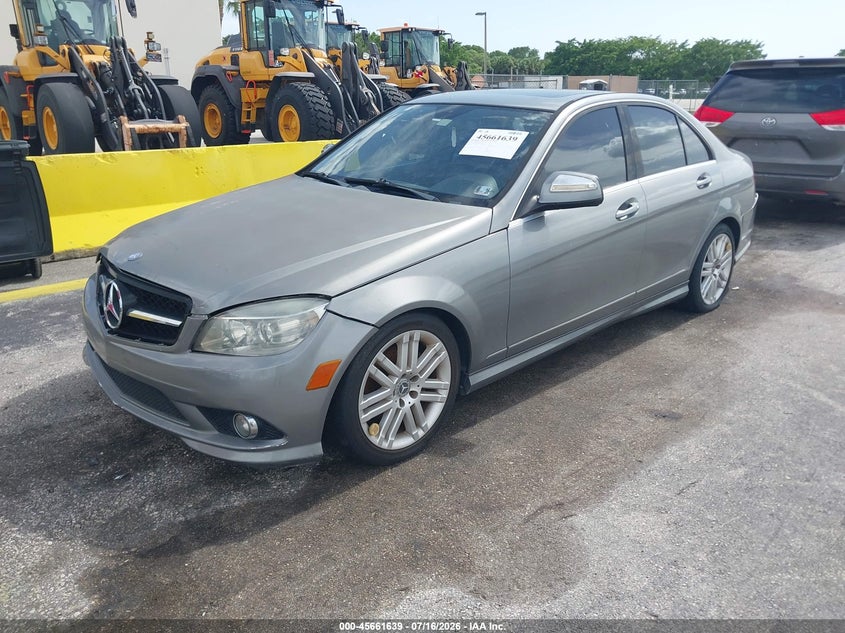 2009 Mercedes-benz C class VIN WDDGF81X99R052118 IAAI salvage auction — ELECTRICAL, Salvage (Florida), sold $425 on 2026-08-06 (photo 2)