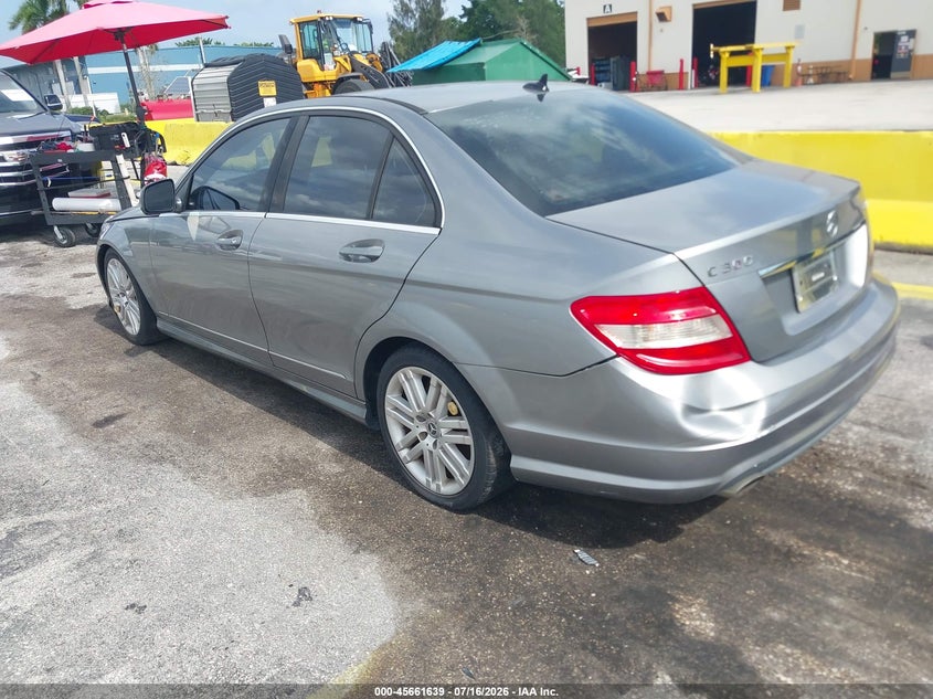 2009 Mercedes-benz C class VIN WDDGF81X99R052118 IAAI salvage auction — ELECTRICAL, Salvage (Florida), sold $425 on 2026-08-06 (photo 3)