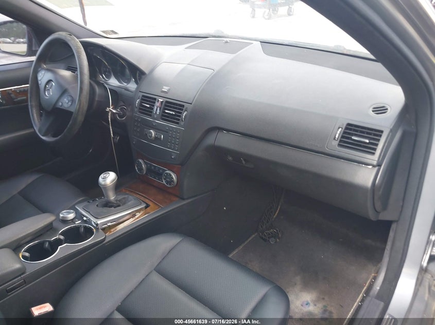 2009 Mercedes-benz C class VIN WDDGF81X99R052118 IAAI salvage auction — ELECTRICAL, Salvage (Florida), sold $425 on 2026-08-06 (photo 5)