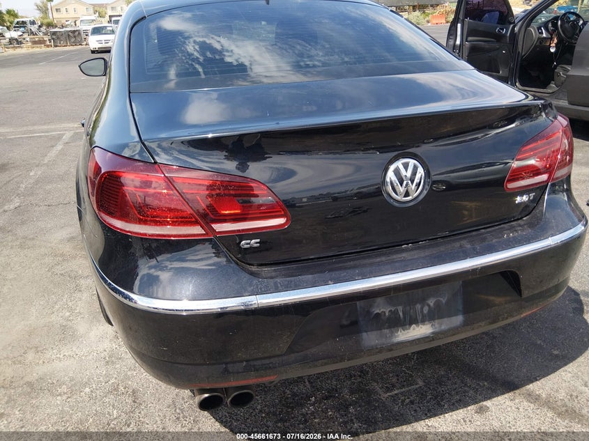 2013 Volkswagen Cc VIN WVWRP7AN0DE510086 IAAI salvage auction — NORMAL WEAR, Clear (Nevada), sold $375 on 2026-07-31 (photo 6)