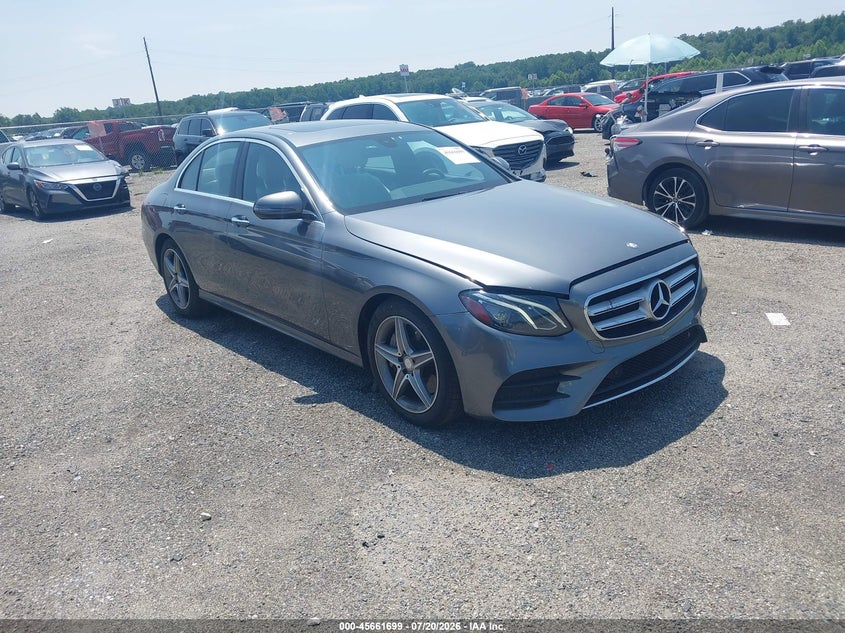 2017 Mercedes-benz E-klasse VIN WDDZF4KBXHA029920 IAAI salvage auction — REAR END, Salvage - 75% Or Less (Maryland), sold $7,400 on 2026-08-06 (photo 1)