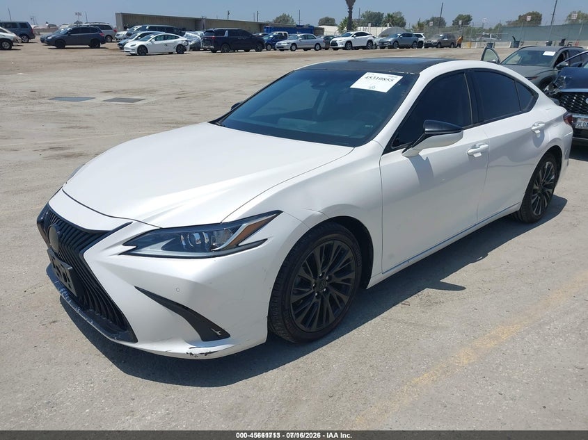 2021 Lexus Es 300h VIN 58ADA1C13MU005088 IAAI salvage auction — RIGHT FRONT, Salvage (California), sold $14,850 on 2026-07-29 (photo 2)