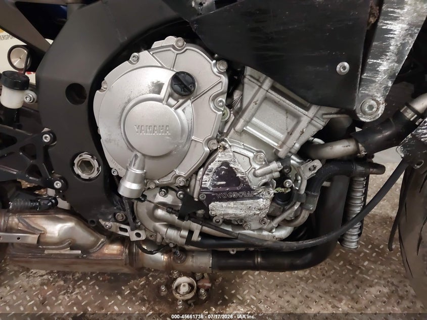 2015 Yamaha Yzf VIN JYARN39Y7FA000076 IAAI salvage auction — RIGHT SIDE, Salvage (Georgia), sold $3,300 on 2026-08-25 (photo 8)