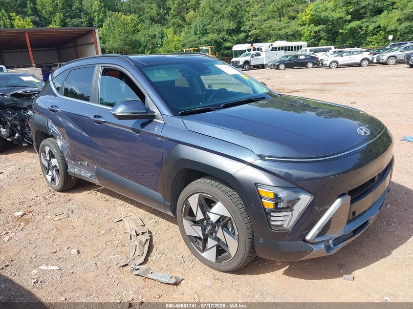 2024 Hyundai Kona VIN KM8HECA33RU131715 IAAI salvage auction — FRONT END, Salvage Title, sold $15,000 on 2026-07-22 (photo 1)