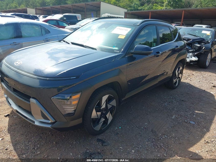 2024 Hyundai Kona VIN KM8HECA33RU131715 IAAI salvage auction — FRONT END, Salvage Title, sold $15,000 on 2026-07-22 (photo 2)
