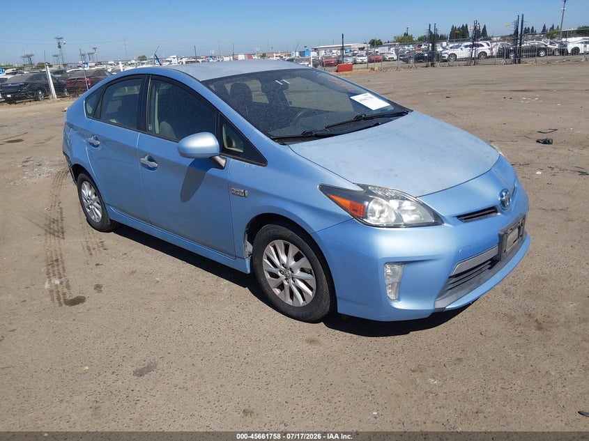 2013 Toyota Prius VIN JTDKN3DP2D3039776 IAAI salvage auction — NORMAL WEAR, Clear - Dealer Only (California), sold $3,150 on 2026-07-22 (photo 1)