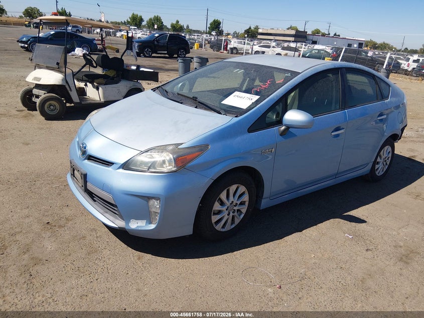 2013 Toyota Prius VIN JTDKN3DP2D3039776 IAAI salvage auction — NORMAL WEAR, Clear - Dealer Only (California), sold $3,150 on 2026-07-22 (photo 2)