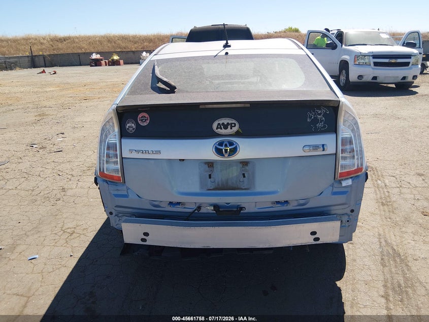 2013 Toyota Prius VIN JTDKN3DP2D3039776 IAAI salvage auction — NORMAL WEAR, Clear - Dealer Only (California), sold $3,150 on 2026-07-22 (photo 6)