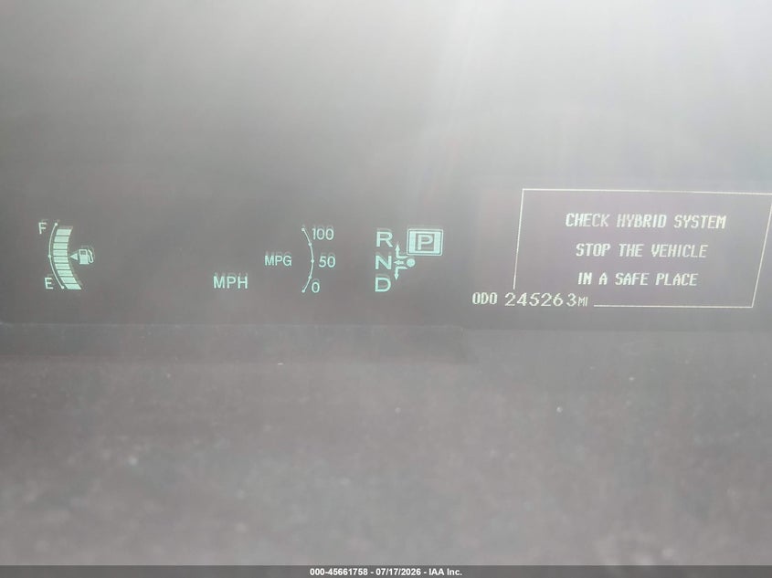 2013 Toyota Prius VIN JTDKN3DP2D3039776 IAAI salvage auction — NORMAL WEAR, Clear - Dealer Only (California), sold $3,150 on 2026-07-22 (photo 7)