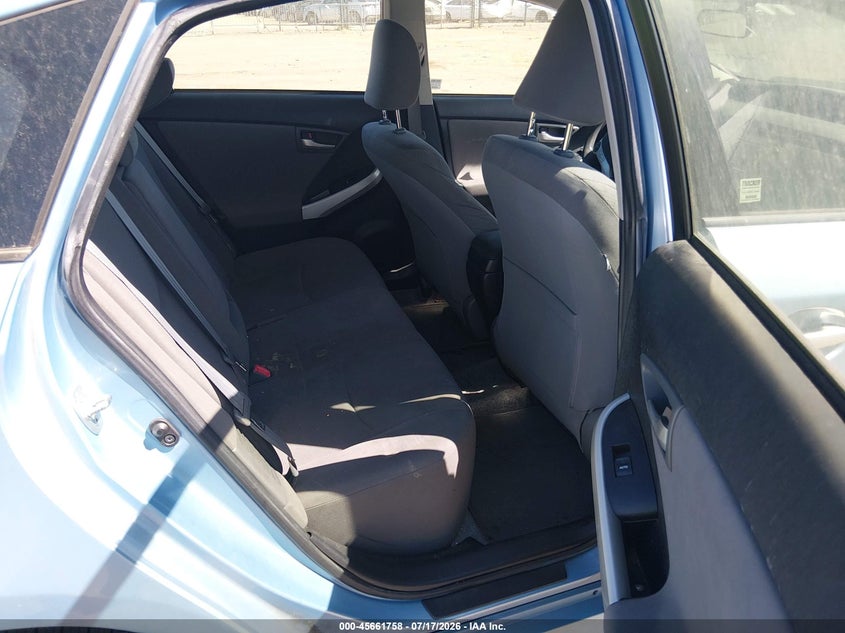 2013 Toyota Prius VIN JTDKN3DP2D3039776 IAAI salvage auction — NORMAL WEAR, Clear - Dealer Only (California), sold $3,150 on 2026-07-22 (photo 8)