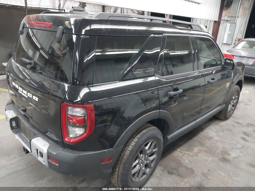 2025 Ford Bronco sport VIN 3FMCR9BN0SRE55302 IAAI salvage auction — LEFT SIDE, Wait Title, sold $7,300 on 2026-08-21 (photo 4)