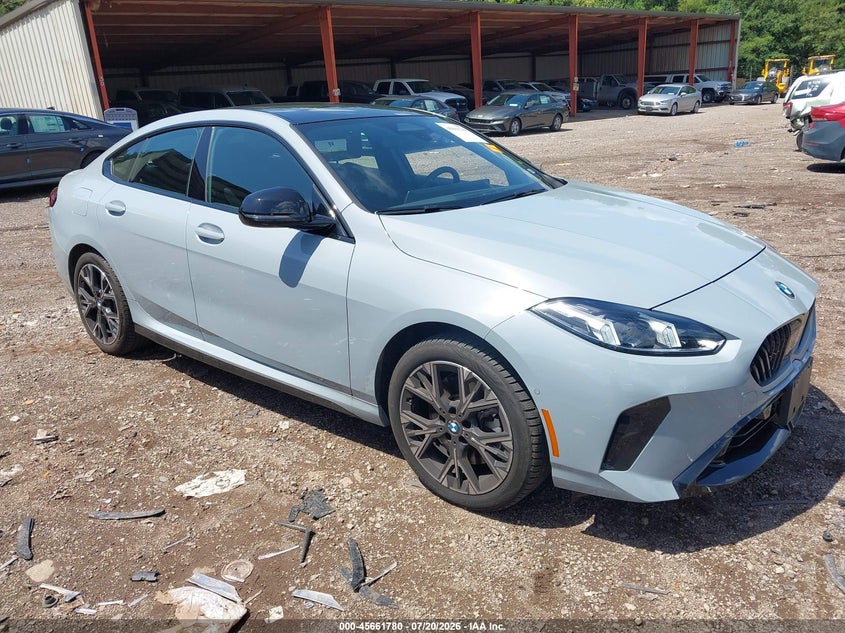 2026 BMW 2er VIN WBA83GG07T7V04109 IAAI salvage auction — LEFT SIDE, Enterprise Vehicles Clear Only (Texas), sold $1,550 on 2026-07-22 (photo 1)