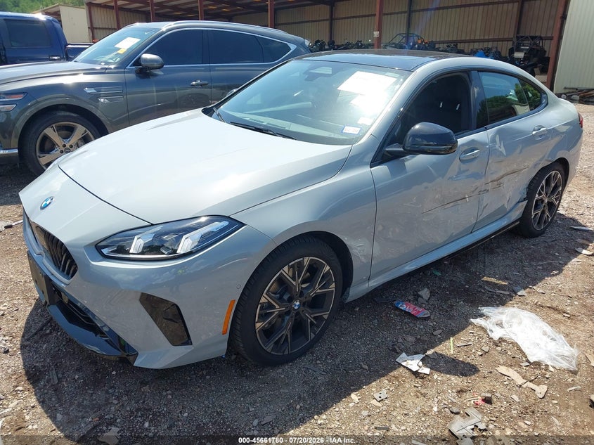 2026 BMW 2er VIN WBA83GG07T7V04109 IAAI salvage auction — LEFT SIDE, Enterprise Vehicles Clear Only (Texas), sold $1,550 on 2026-07-22 (photo 2)