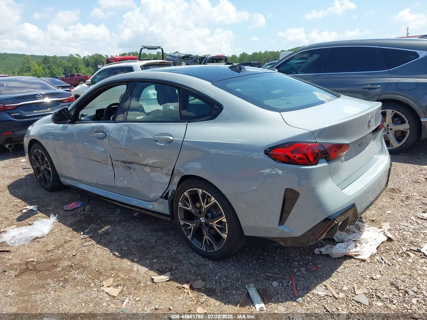 2026 BMW 2er VIN WBA83GG07T7V04109 IAAI salvage auction — LEFT SIDE, Enterprise Vehicles Clear Only (Texas), sold $1,550 on 2026-07-22 (photo 3)