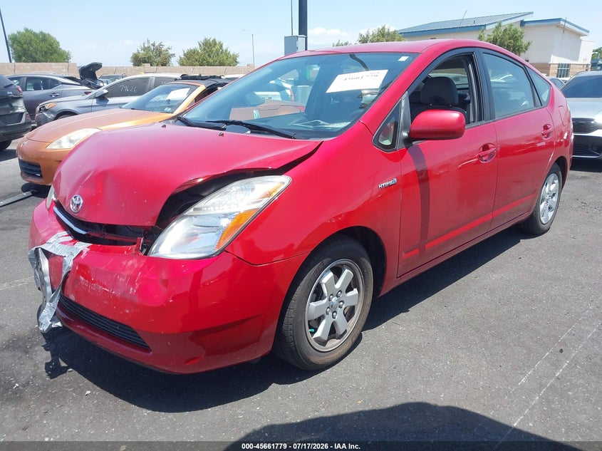 2006 Toyota Prius VIN JTDKB20U867079449 IAAI salvage auction — FRONT END, Salvage Certificate (California), sold $1,075 on 2026-07-31 (photo 2)