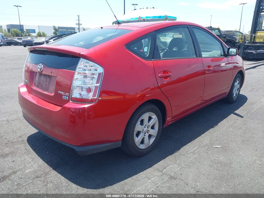 2006 Toyota Prius VIN JTDKB20U867079449 IAAI salvage auction — FRONT END, Salvage Certificate (California), sold $1,075 on 2026-07-31 (photo 4)