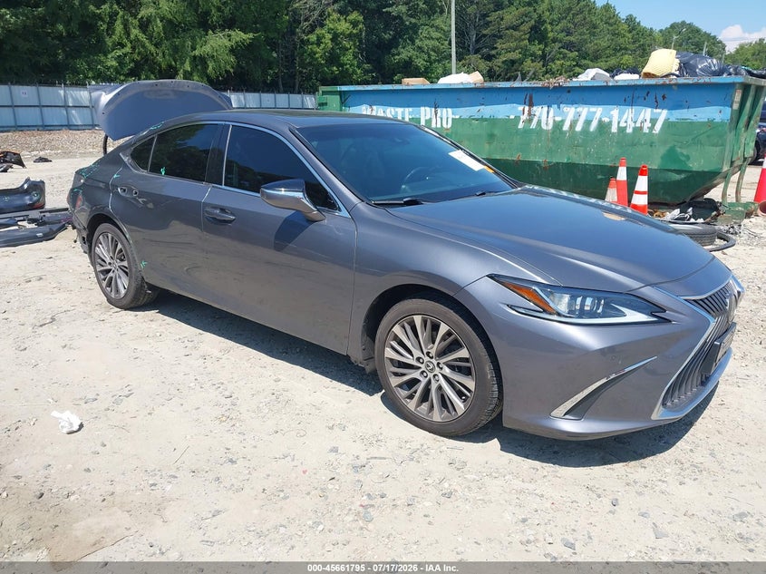 2021 Lexus ES VIN 58AD11D11MU006089 IAAI salvage auction — REAR END, Wait Title, sold $9,200 on 2026-08-27 (photo 1)