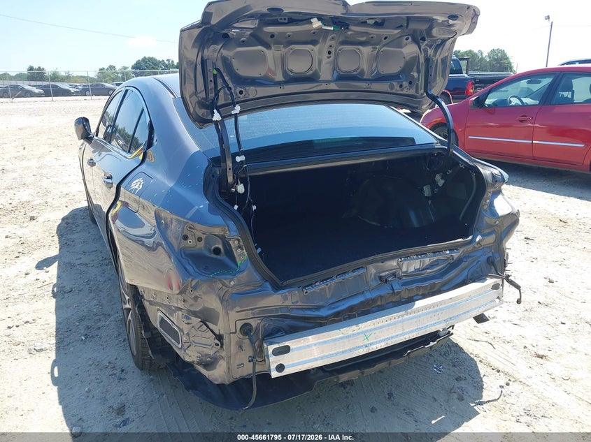 2021 Lexus ES VIN 58AD11D11MU006089 IAAI salvage auction — REAR END, Wait Title, sold $9,200 on 2026-08-27 (photo 6)