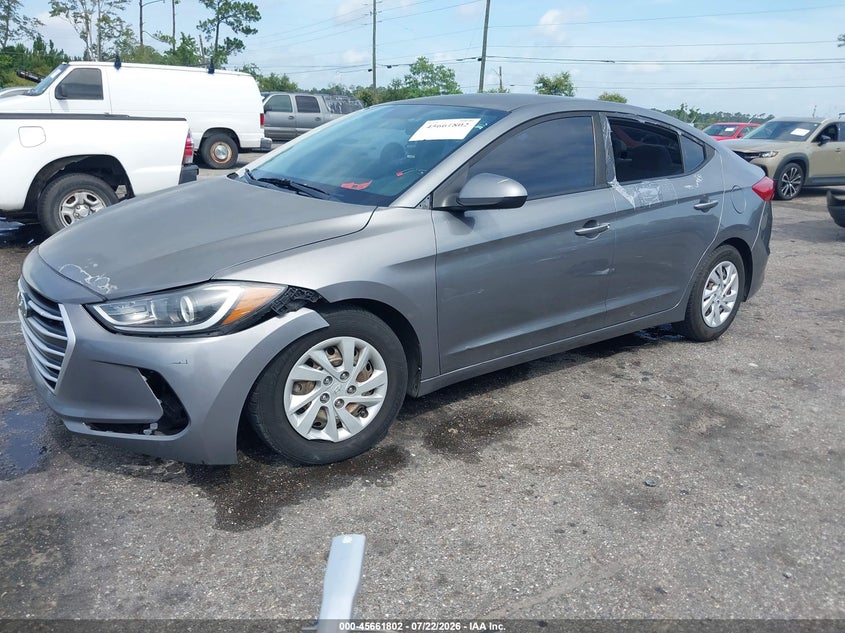 2018 Hyundai Elantra VIN 5NPD74LF8JH347763 IAAI salvage auction — FRONT END, Rebuildable (Florida), sold $1,250 on 2026-07-30 (photo 2)