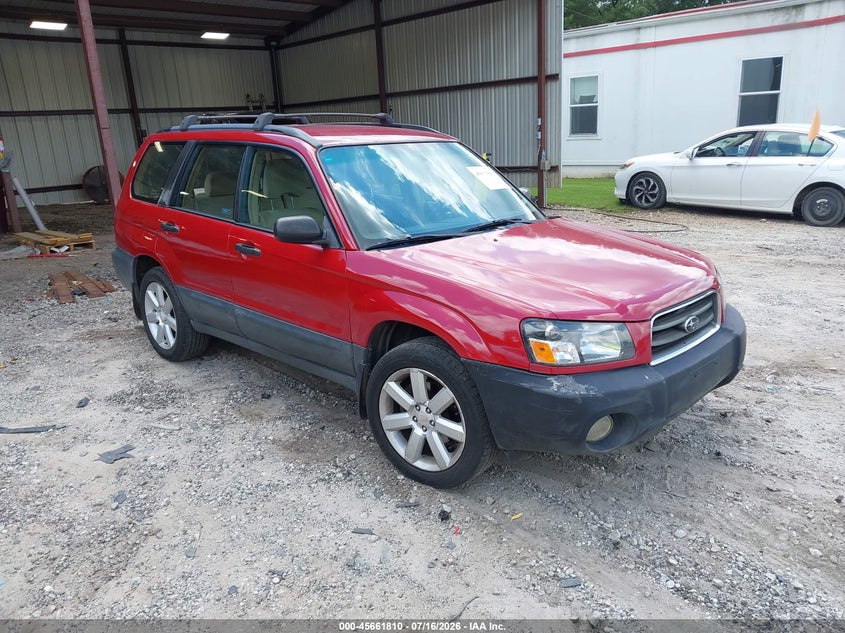 2004 Subaru Forester VIN JF1SG63604H729104 IAAI salvage auction — FRONT END, Clear (Georgia), sold $250 on 2026-07-31 (photo 1)