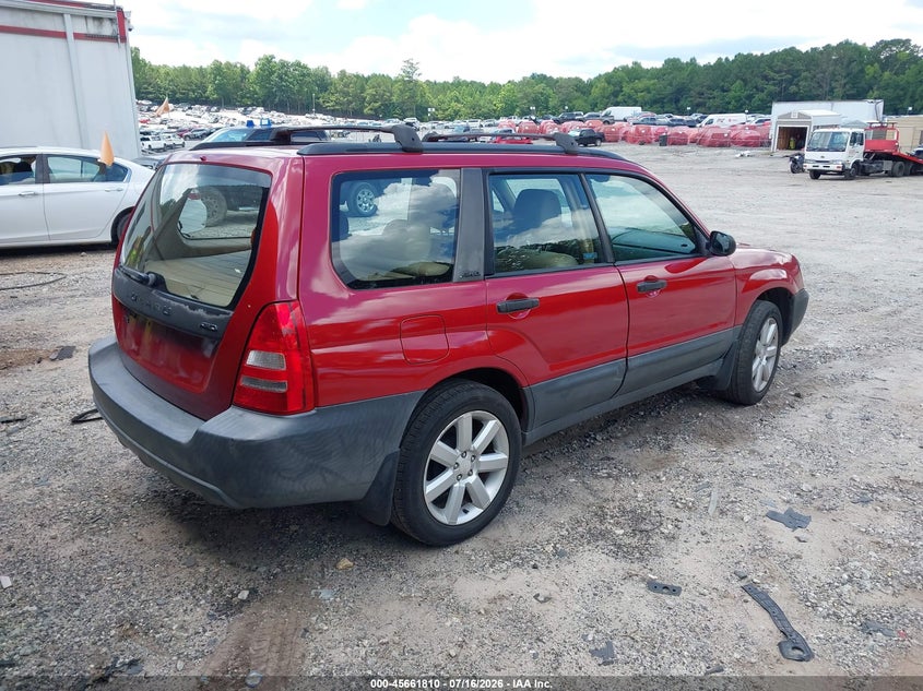 2004 Subaru Forester VIN JF1SG63604H729104 IAAI salvage auction — FRONT END, Clear (Georgia), sold $250 on 2026-07-31 (photo 4)