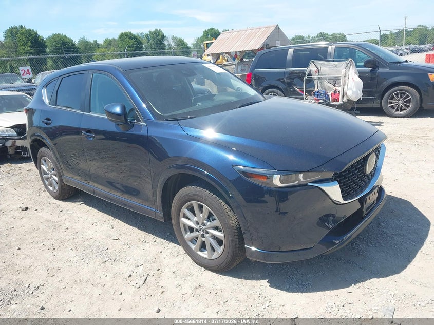 2025 Mazda Cx-5 VIN JM3KFBBL2S0765134 IAAI salvage auction — LEFT SIDE, Salvage Title, sold $9,950 on 2026-09-07 (photo 1)