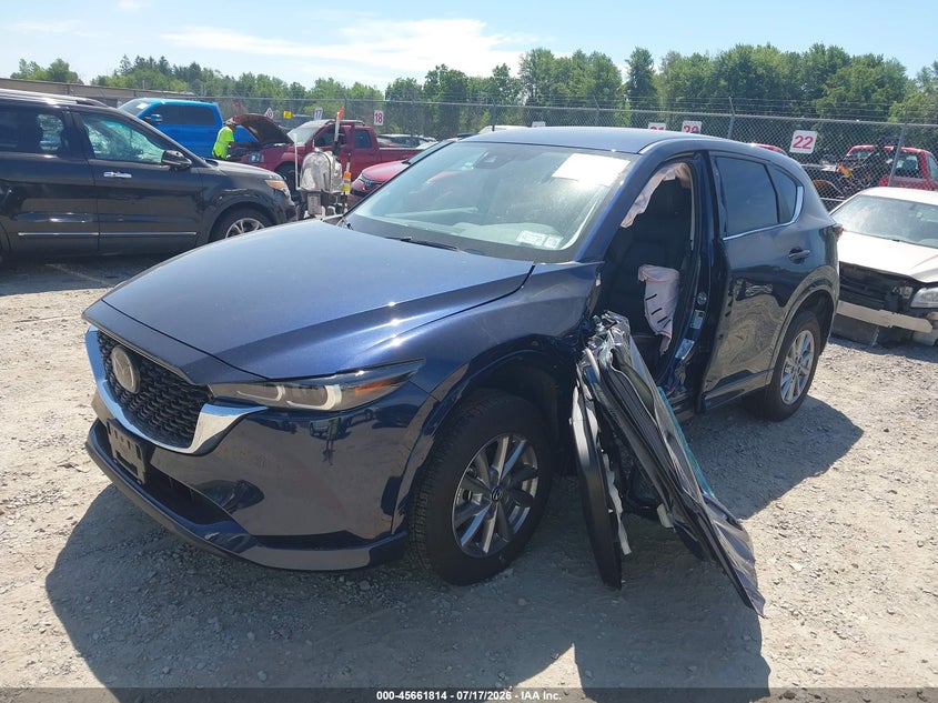 2025 Mazda Cx-5 VIN JM3KFBBL2S0765134 IAAI salvage auction — LEFT SIDE, Salvage Title, sold $9,950 on 2026-09-07 (photo 2)