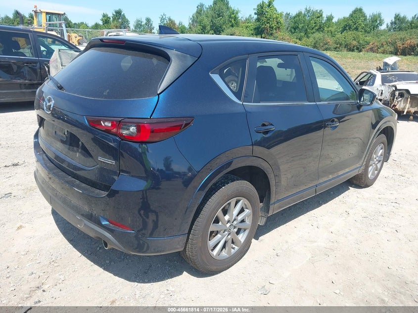 2025 Mazda Cx-5 VIN JM3KFBBL2S0765134 IAAI salvage auction — LEFT SIDE, Salvage Title, sold $9,950 on 2026-09-07 (photo 4)