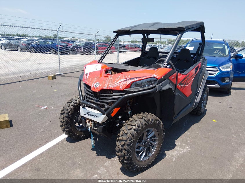 2024 Cf moto Zforce VIN LCELVYZP5R6000163 IAAI salvage auction — WATER/FLOOD, Salvage (Illinois), sold $2,800 on 2026-09-23 (photo 2)