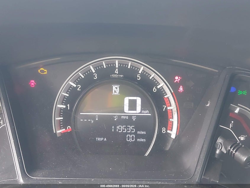 2018 Honda Civic VIN SHHFK7H21JU228836 IAAI salvage auction — FRONT END, Salvage Title, sold $2,100 on 2026-09-15 (photo 7)