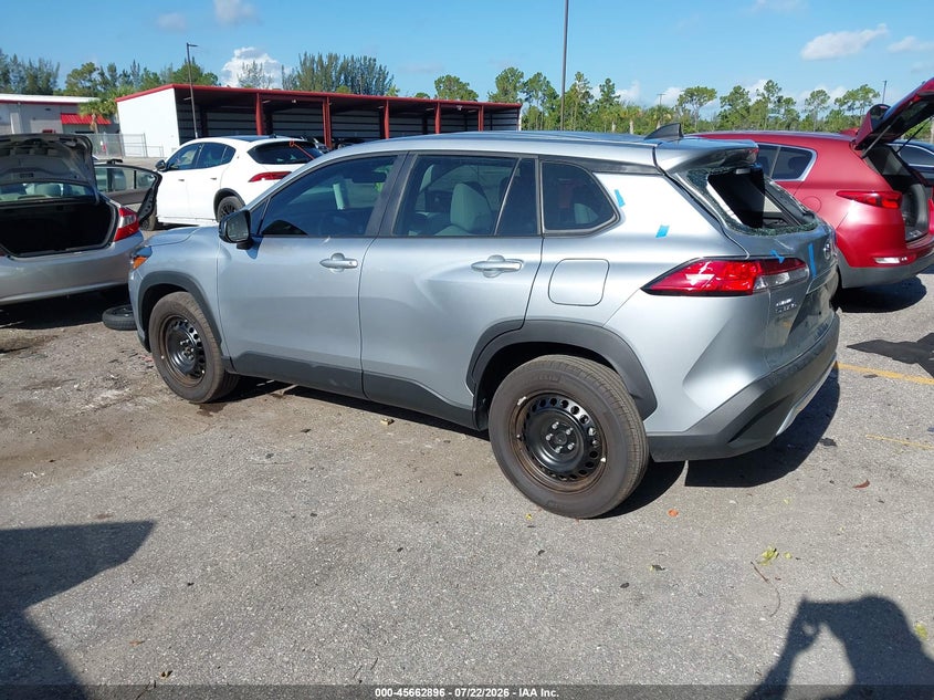 2025 Toyota Corolla cross VIN 7MUAAAAG3SV135840 IAAI salvage auction — REAR END, Wait Title, sold $12,450 on 2026-08-24 (photo 3)