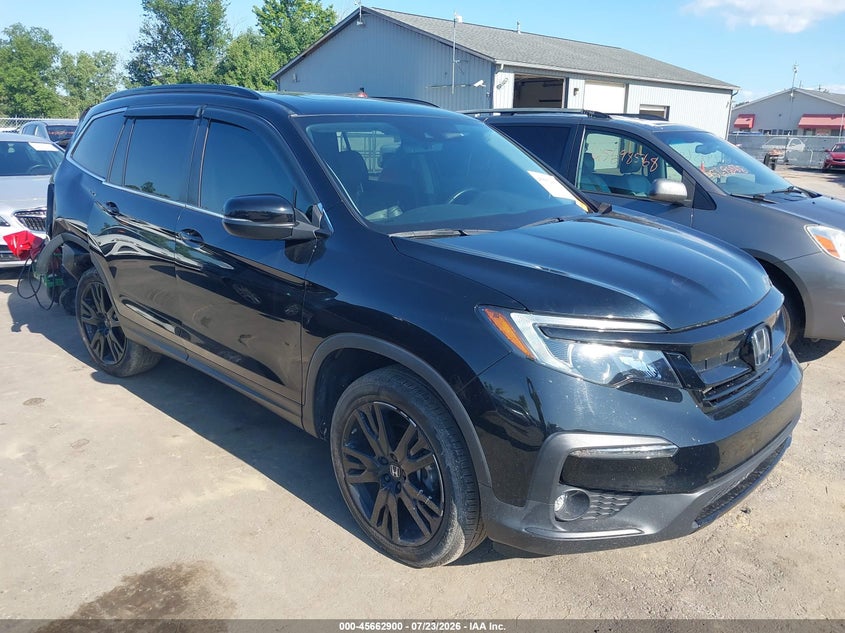2021 Honda Pilot VIN 5FNYF6H21MB100237 — IAAI salvage auction photo